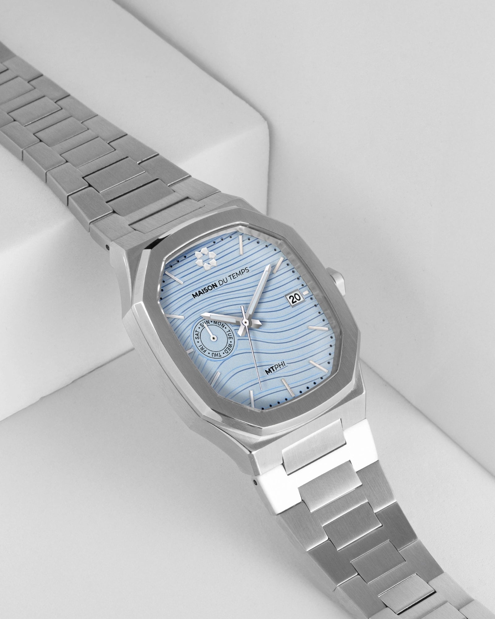 MTHi Day-Date Stahlblau