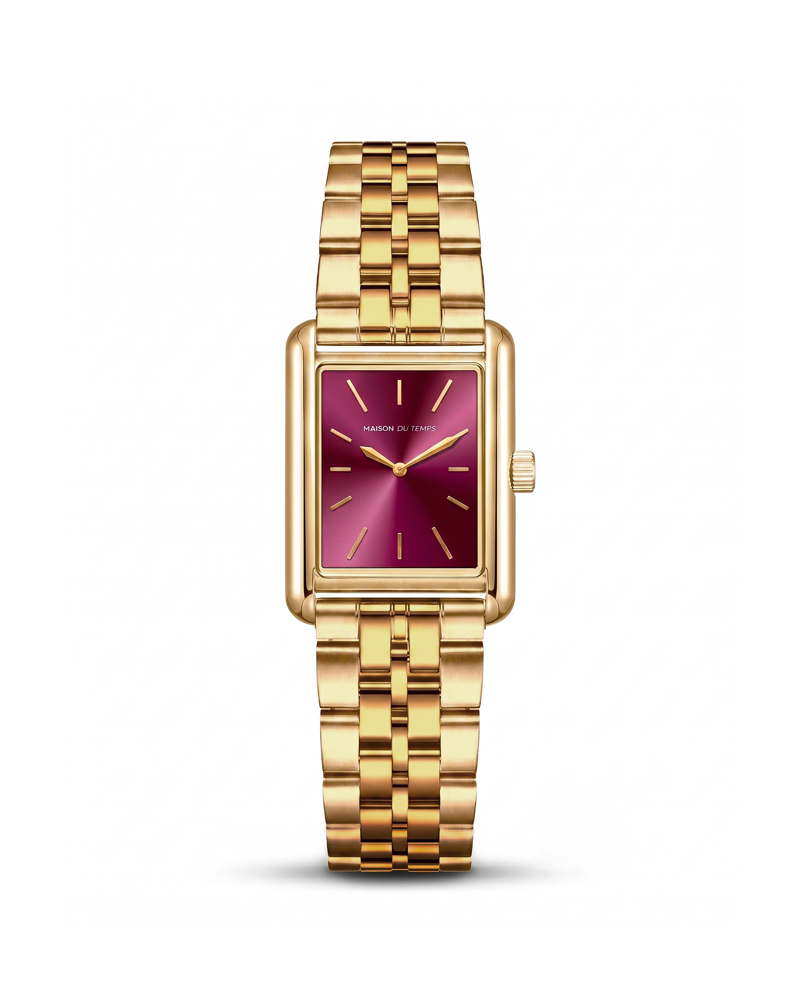 MTAuréa Bordeaux Goldgelber Stahl