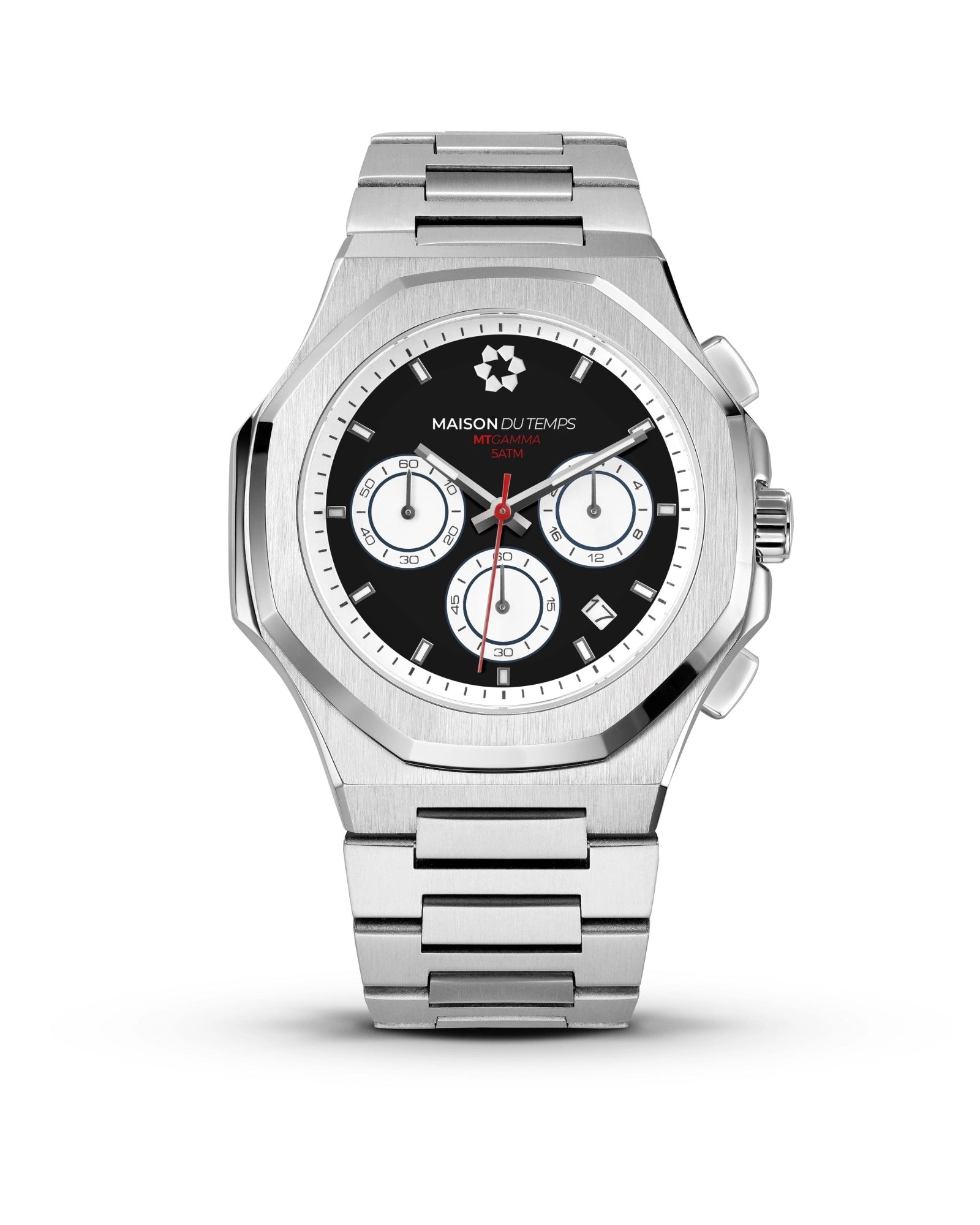 MTGamma Chronograph aus schwarzem Stahl