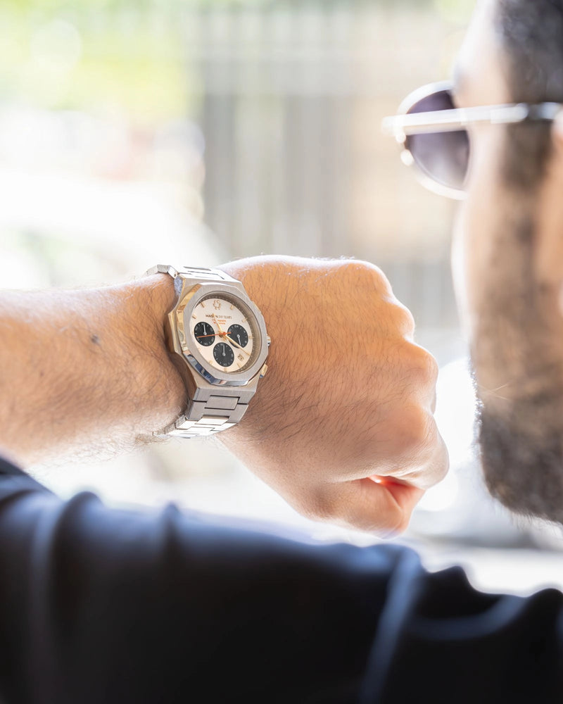MTGamma Chronograph Weißer Stahl