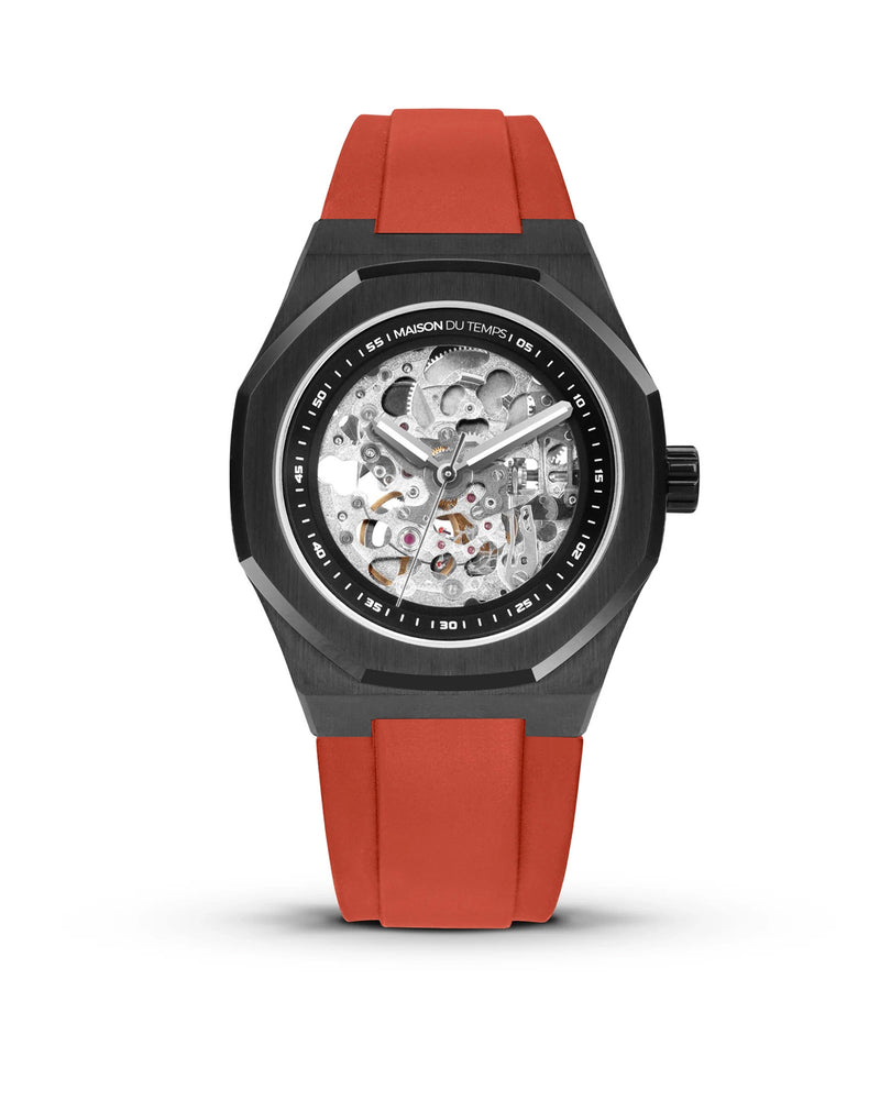 MTBeta Skeleton Black Edition Silikon Rot