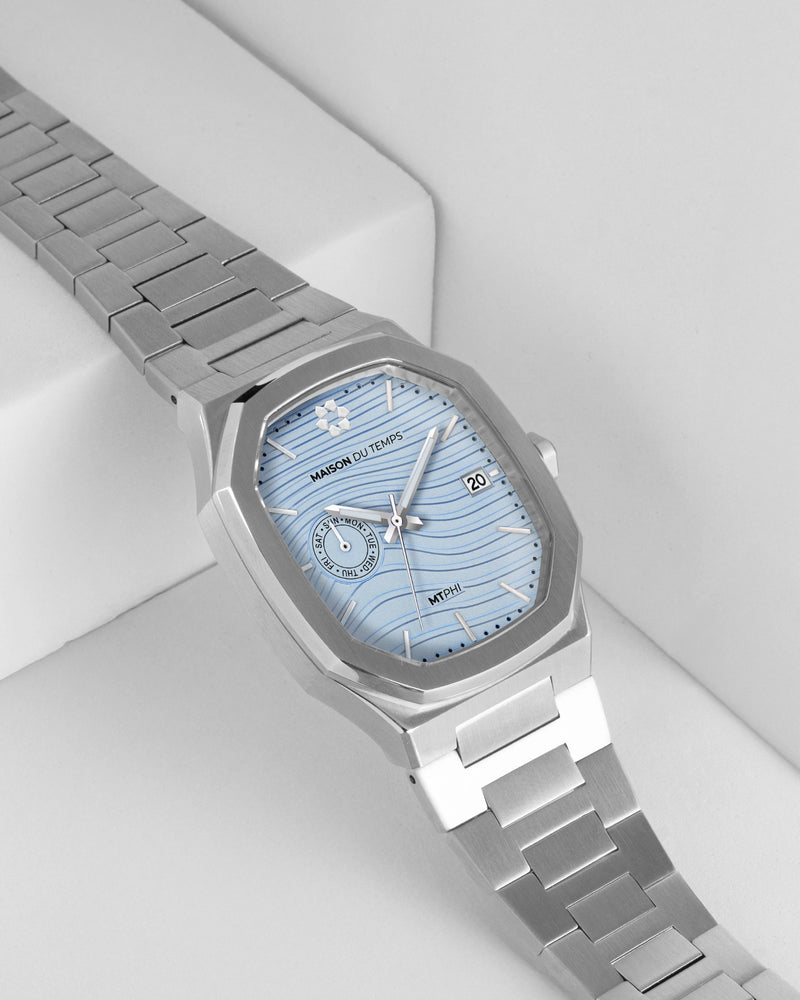 MTHi Day-Date Stahlblau