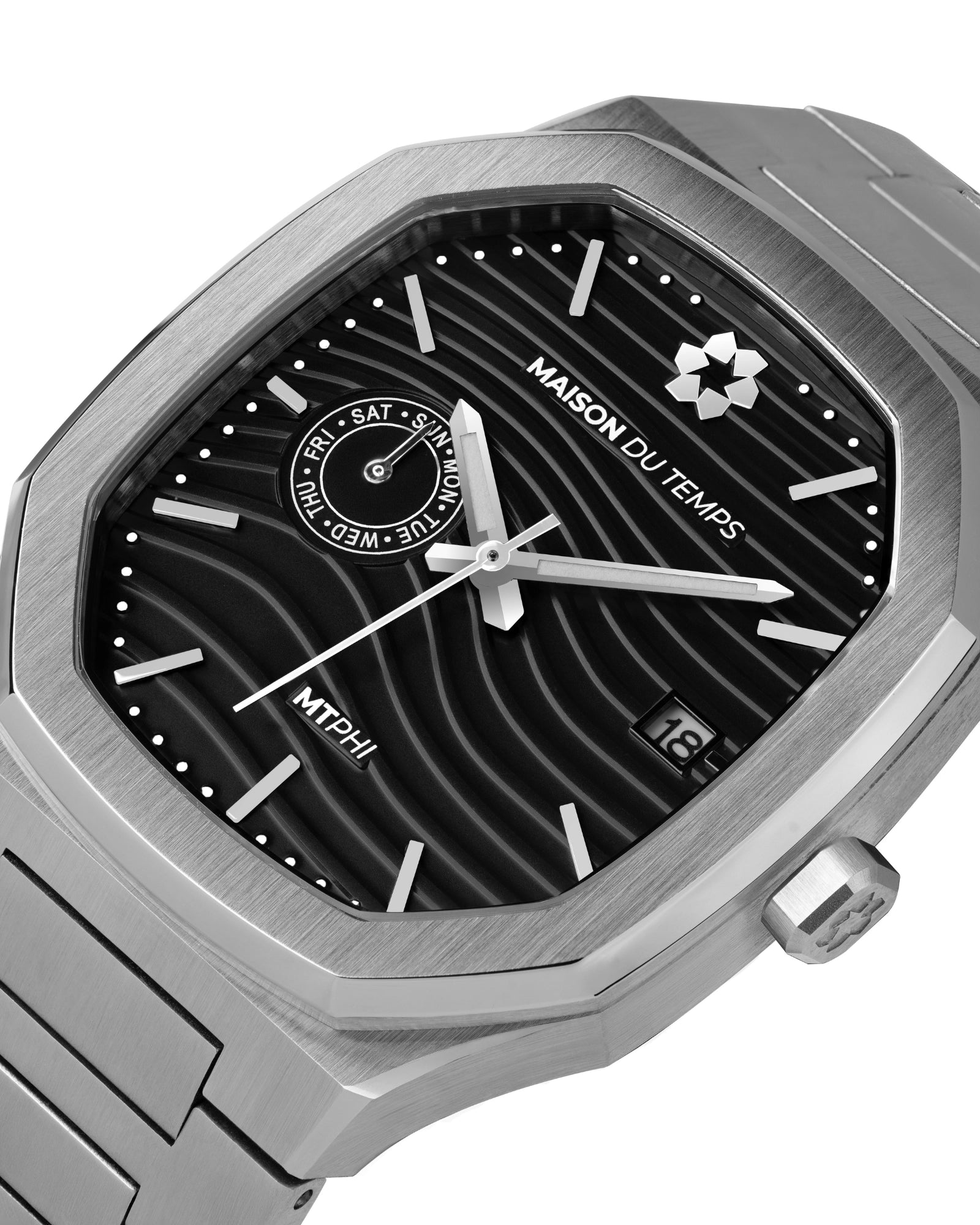 MTHi Day-Date aus schwarzem Stahl