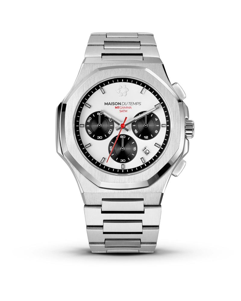 MTGamma Chronograph Weißer Stahl