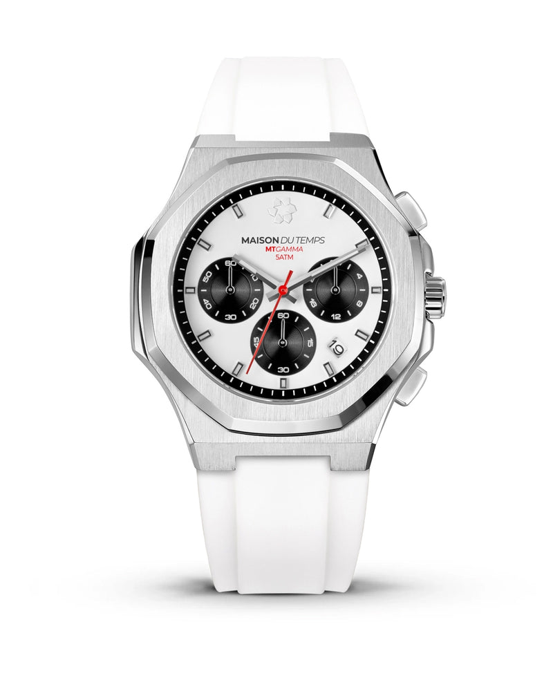 MTGamma Chronograph Weiß Silikon Weiß