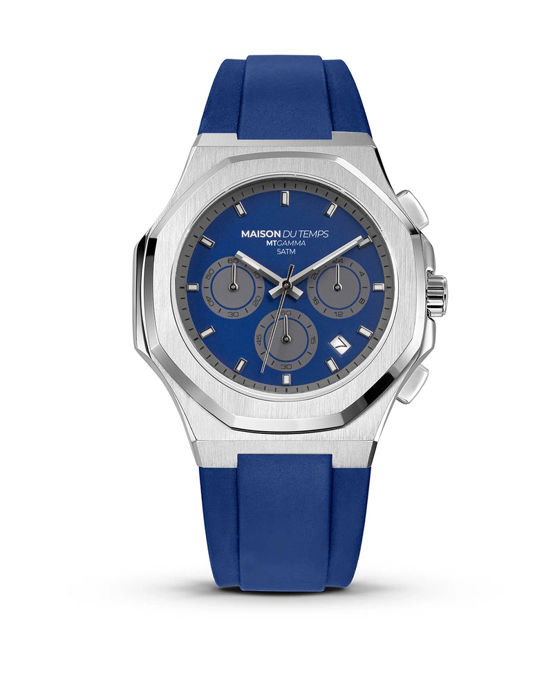 MTGamma Chronograph Blau Silikon Blau