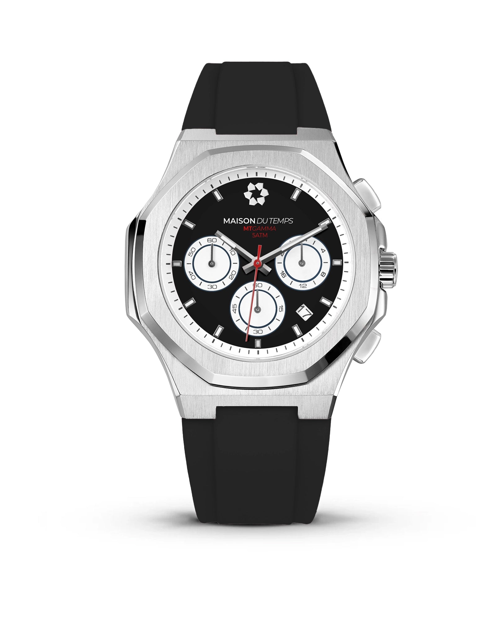 MTGamma Chronograph Schwarz Silikon Schwarz