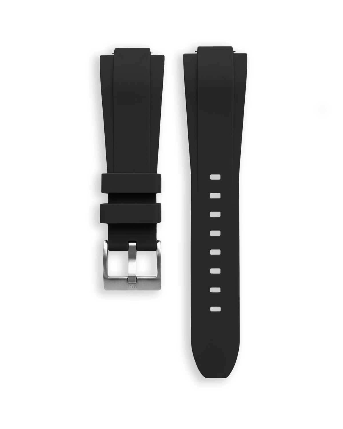 14mm Black Strap - Steel Buckle