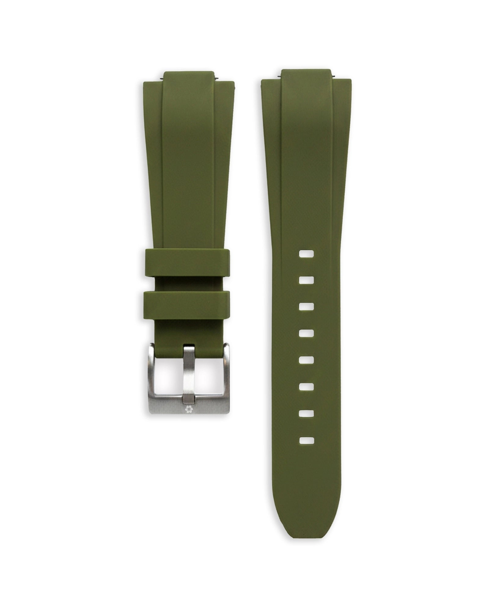 Khakifarbenes Armband, 14 mm