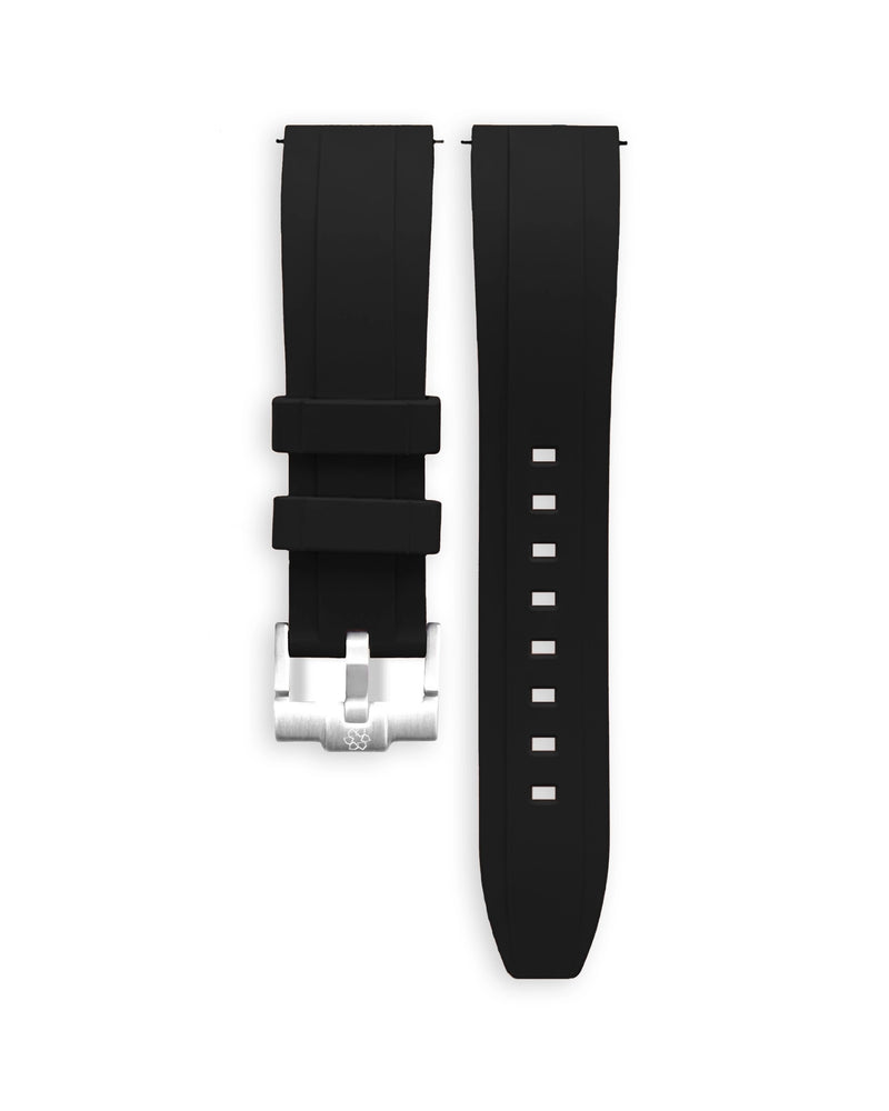 Schwarzes Armband 20 mm