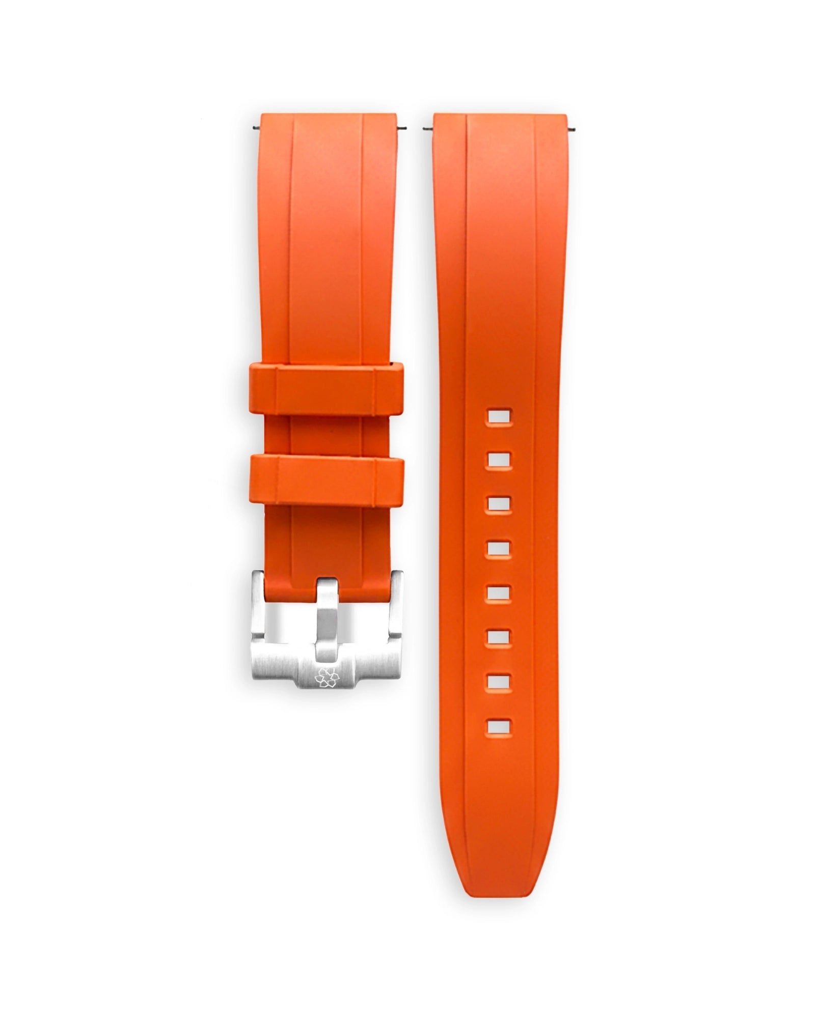 Orangefarbenes Armband, 20 mm