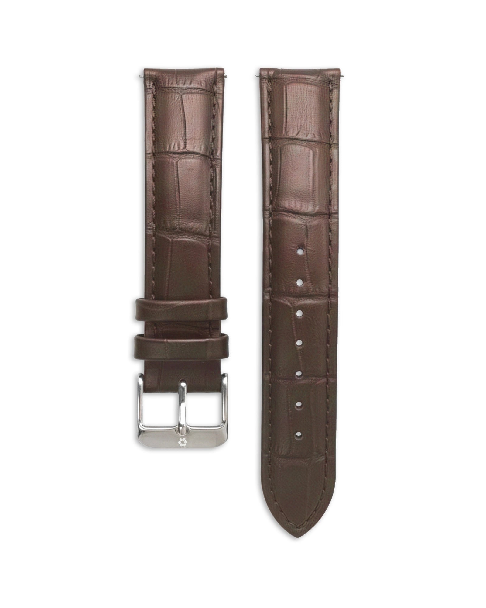 Braunes Lederarmband 20 mm
