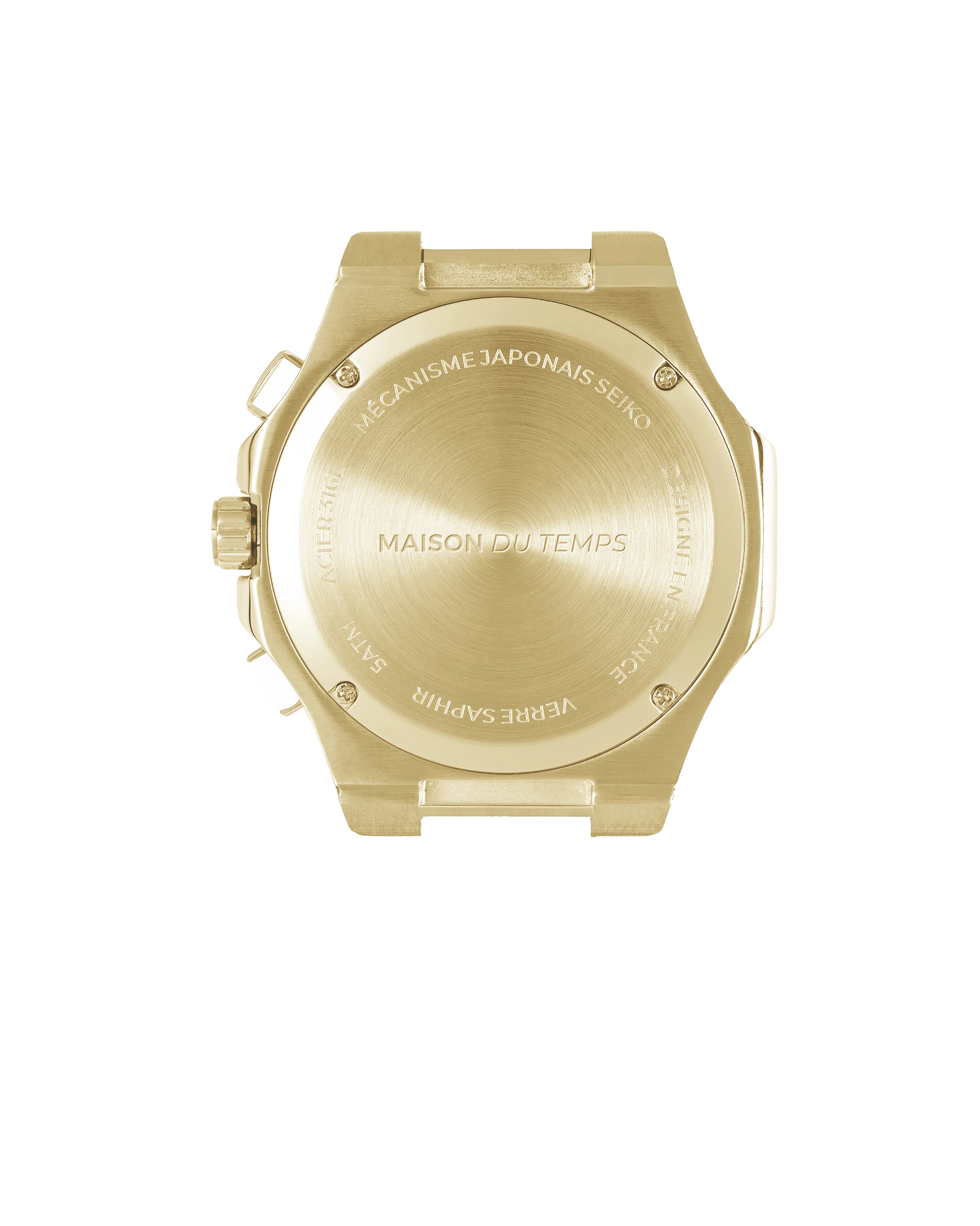 MTGamma Chronograph Black - Gold Steel